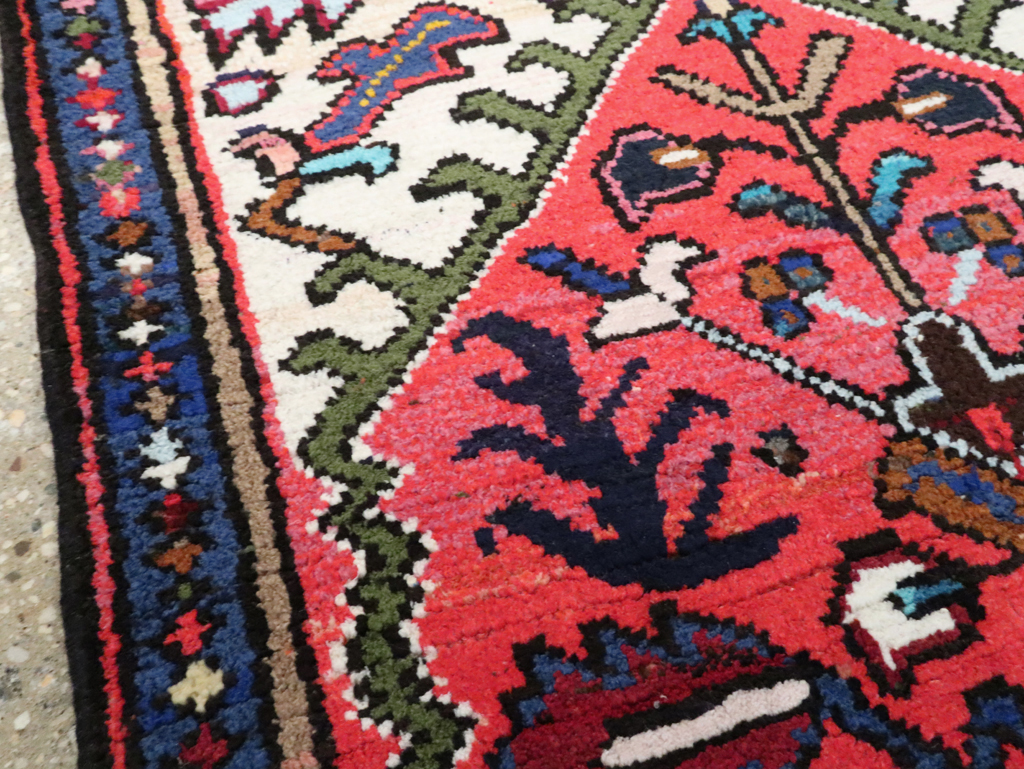 Vintage Persian Hamadan Rug, No.26207 - Galerie Shabab
