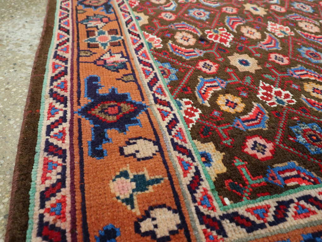 Vintage Persian Hamadan Rug, No.26223 - Galerie Shabab