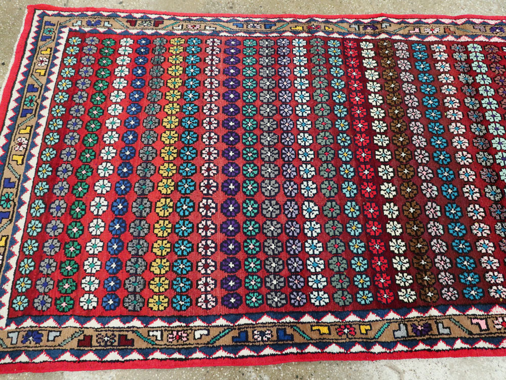 Vintage Persian Mahal Runner, No.26230 - Galerie Shabab