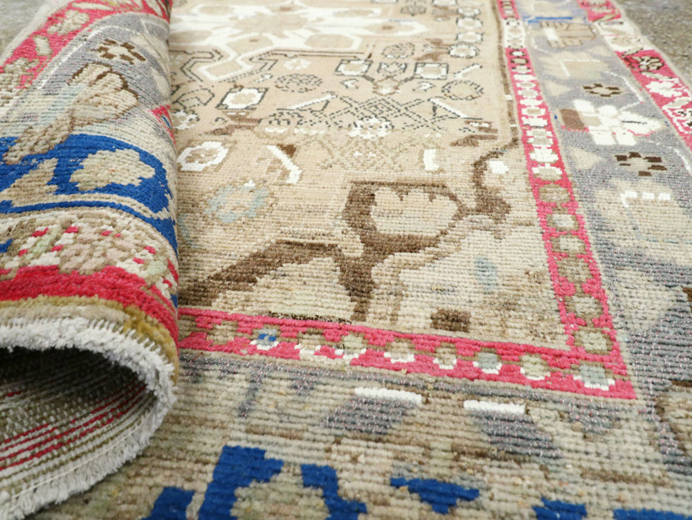 Vintage Persian Hamadan Rug, No.26233 - Galerie Shabab