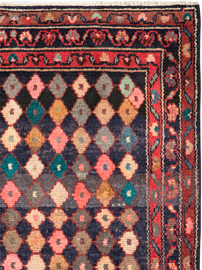 Vintage Persian Hamadan Rug, No.26261 - Galerie Shabab