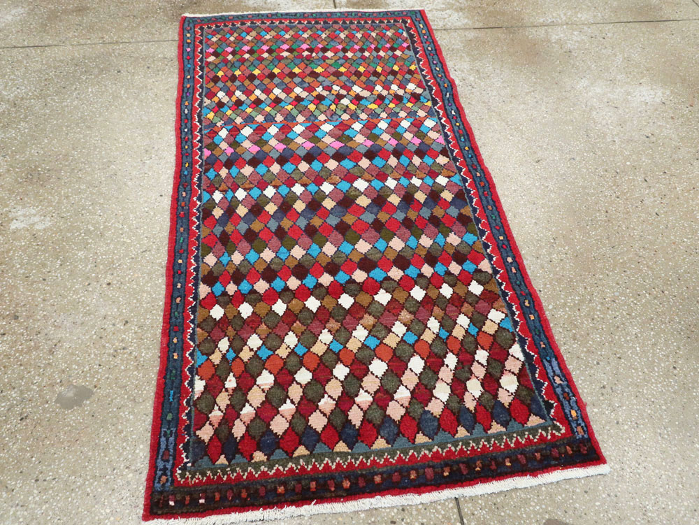 Vintage Persian Hamadan Rug, No.26277 - Galerie Shabab