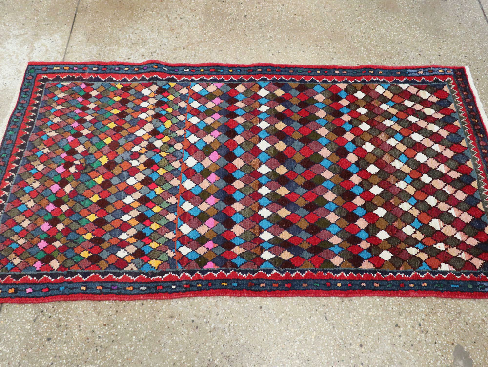 Vintage Persian Hamadan Rug, No.26277 - Galerie Shabab