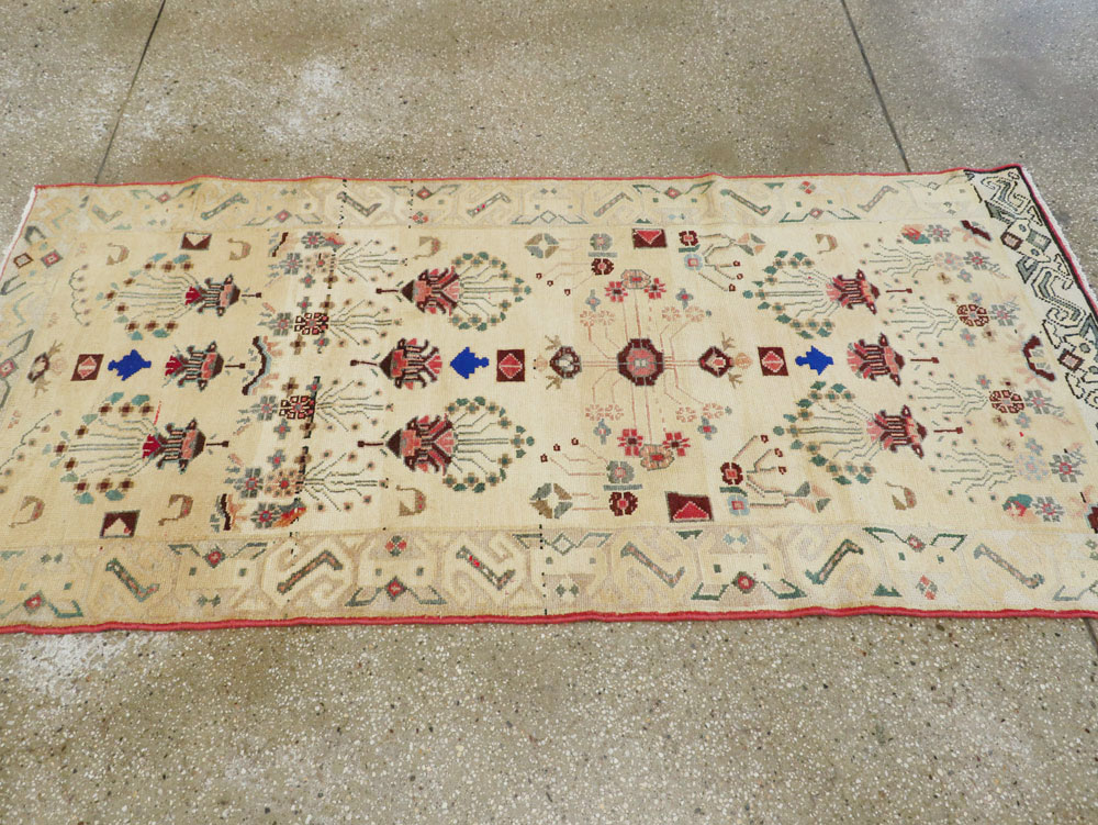Vintage Persian Hamdan Rug, No.26332 - Galerie Shabab