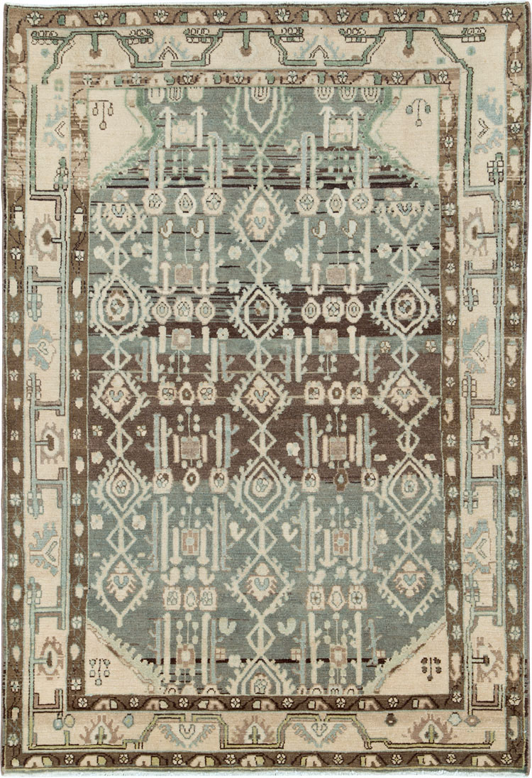 Vintage Persian Malayer Rug, No.26401 - Galerie Shabab