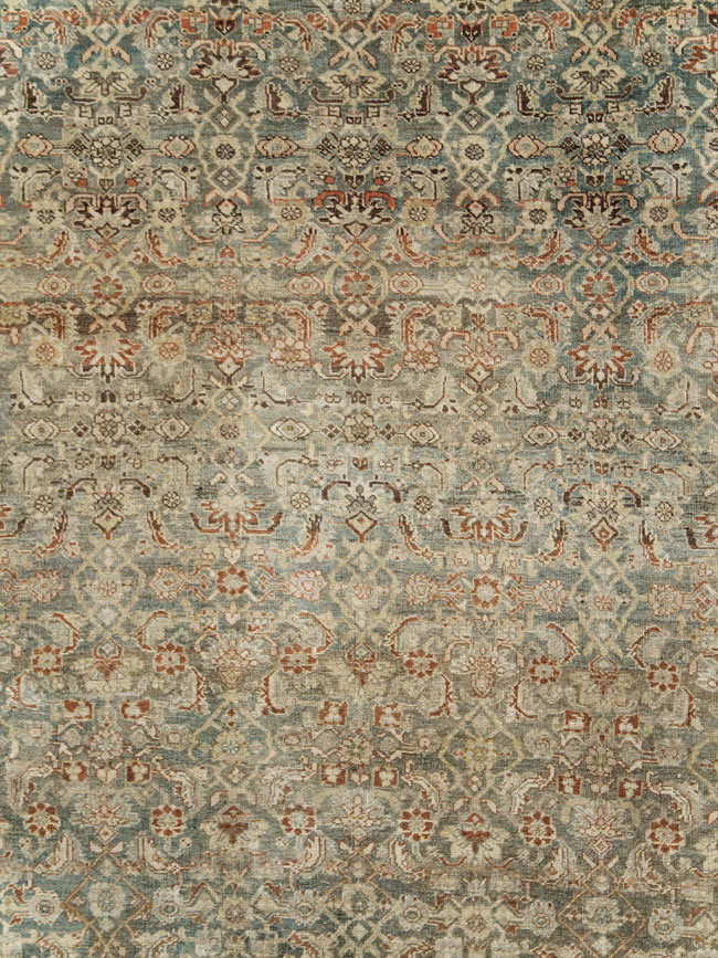 Antique Persian Bidjar Large Room Size Carpet, No.26516 - Galerie Shabab