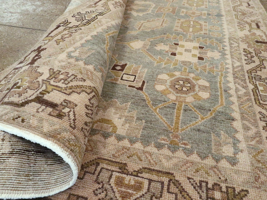 Vintage Persian Malayer Accent Rug, No.26578 - Galerie Shabab