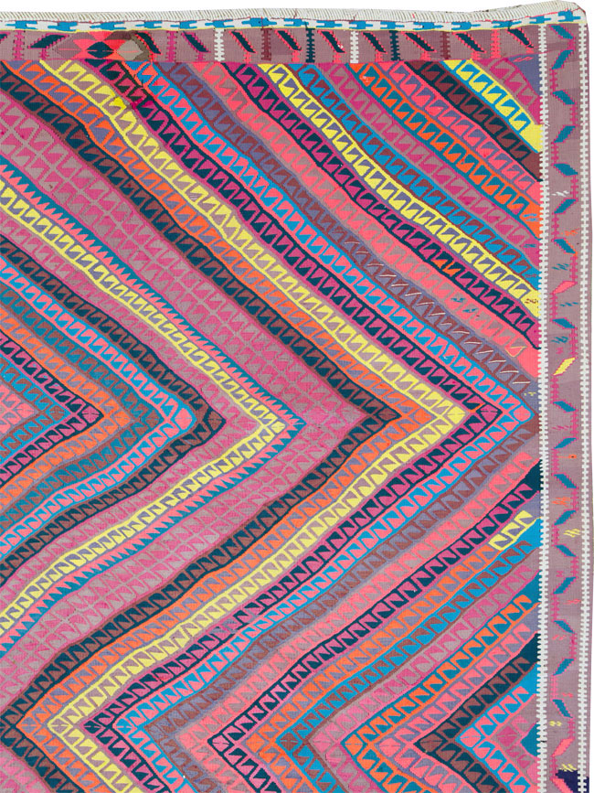 Vintage Turkish Flatweave, No.26608 - Galerie Shabab