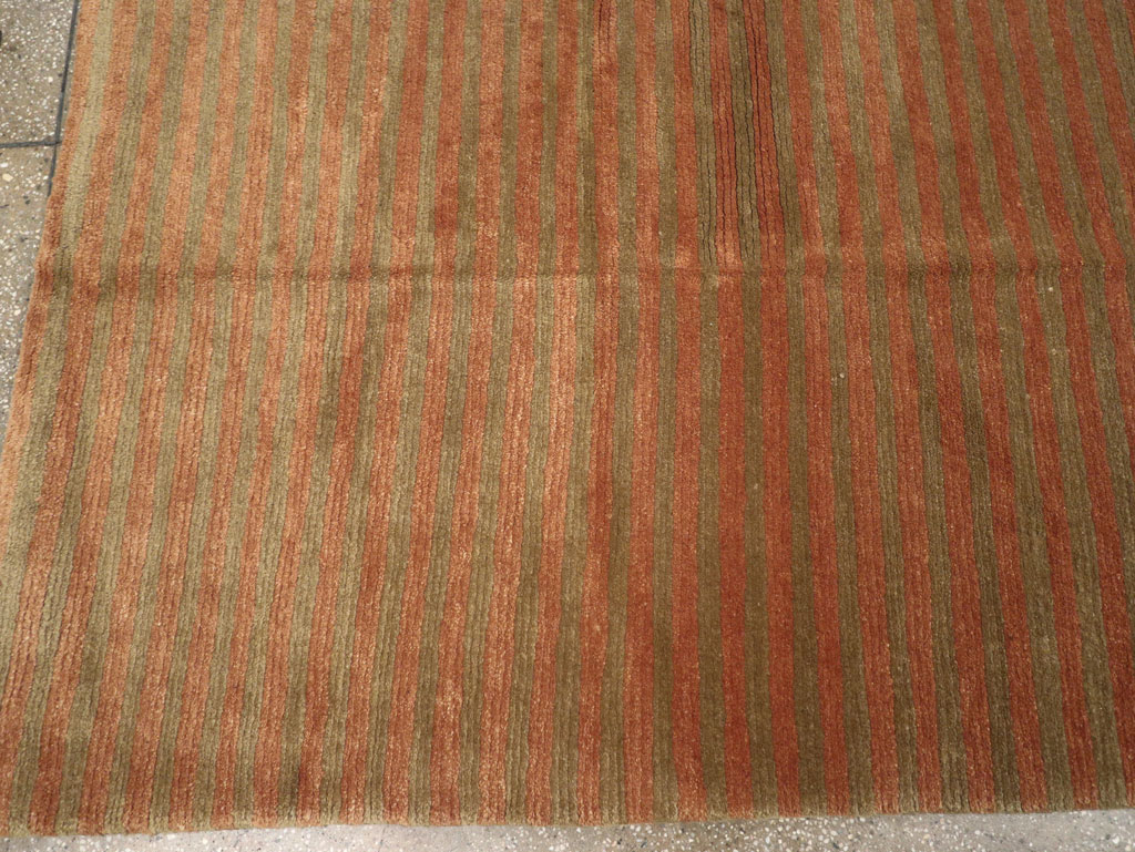 Modern Tibetan Room Size Carpet, No.26638 - Galerie Shabab