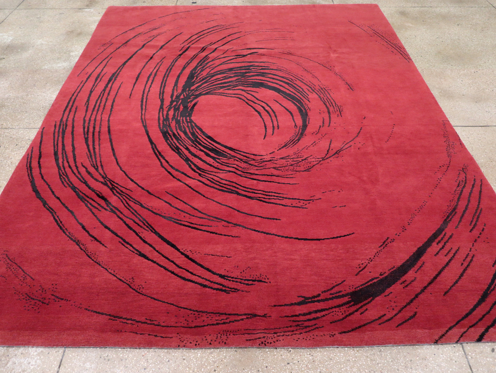 Modern Tibetan Carpet, No.26640 - Galerie Shabab