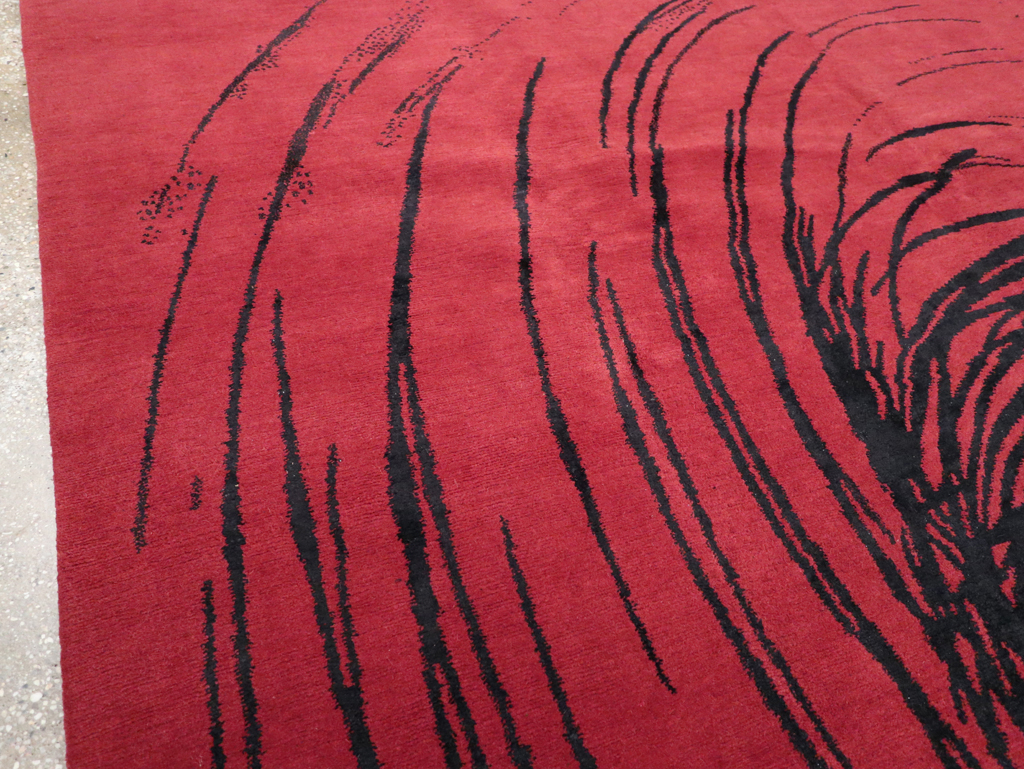 Modern Tibetan Carpet, No.26640 - Galerie Shabab