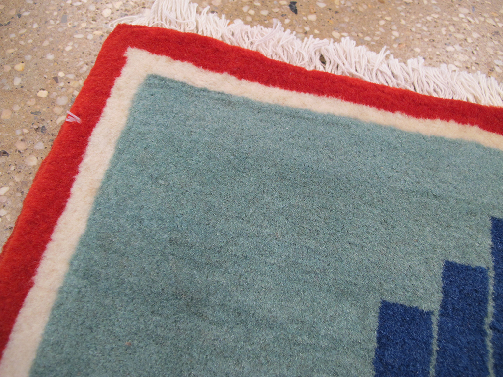 Vintage Persian Tabriz Pictorial Rug, No.26688 - Galerie Shabab