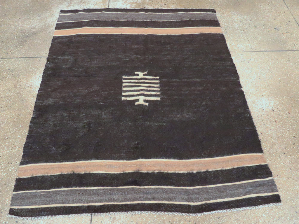 Vintage Turkish Mohair Accent Rug, No.26734 - Galerie Shabab