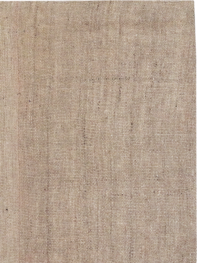 Vintage Persian Flatweave Kilim Accent Rug, No.26735 - Galerie Shabab