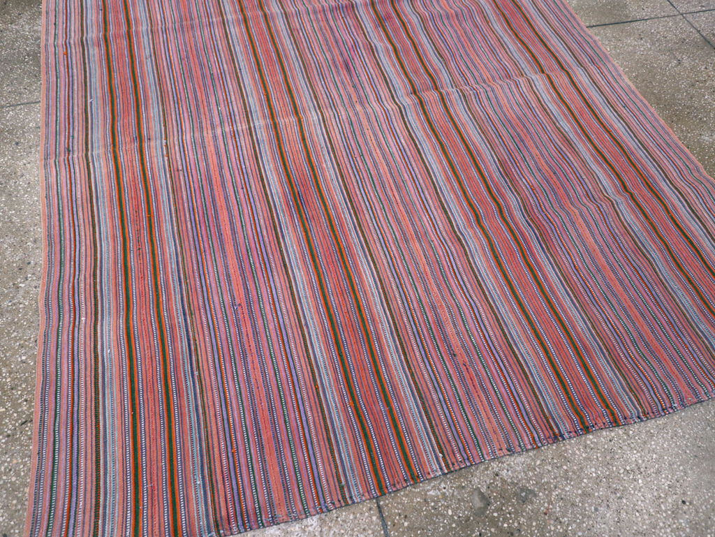 Vintage Persian Flatweave, No.26751 - Galerie Shabab