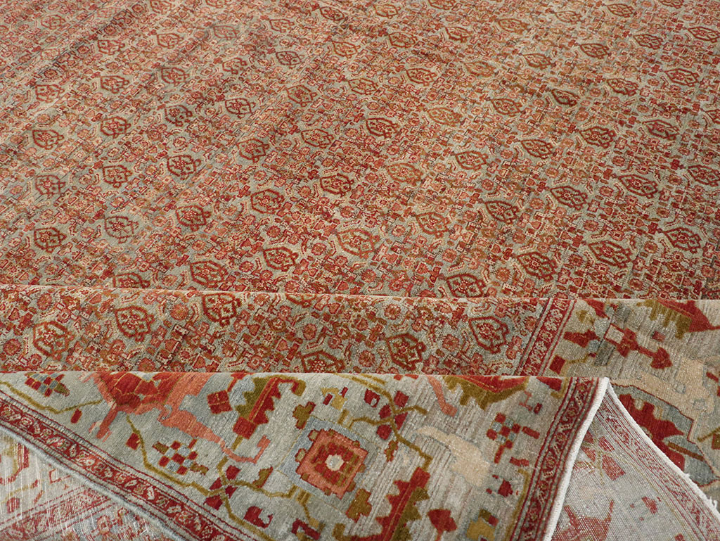 Antique Senneh Malayer Rug, No.26835 - Galerie Shabab