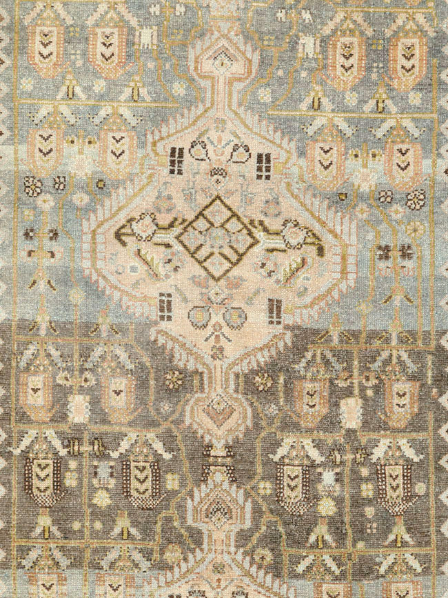 Antique Persian Malayer Gallery Carpet, No.26882 - Galerie Shabab