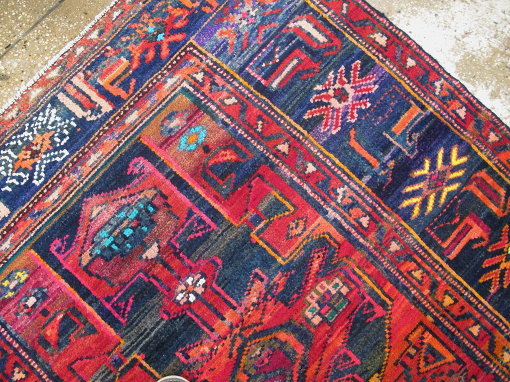 Vintage Persian Hamadan Rug, No.26933 - Galerie Shabab