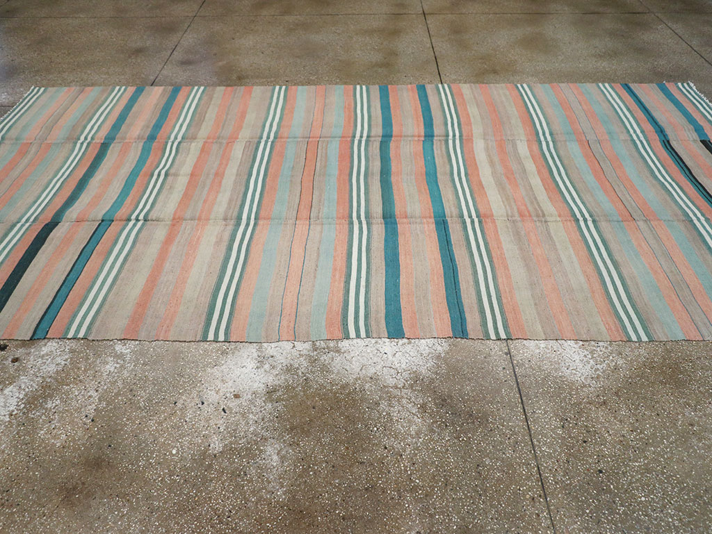 Vintage Turkish Flatweave Kilim, No.27020 - Galerie Shabab