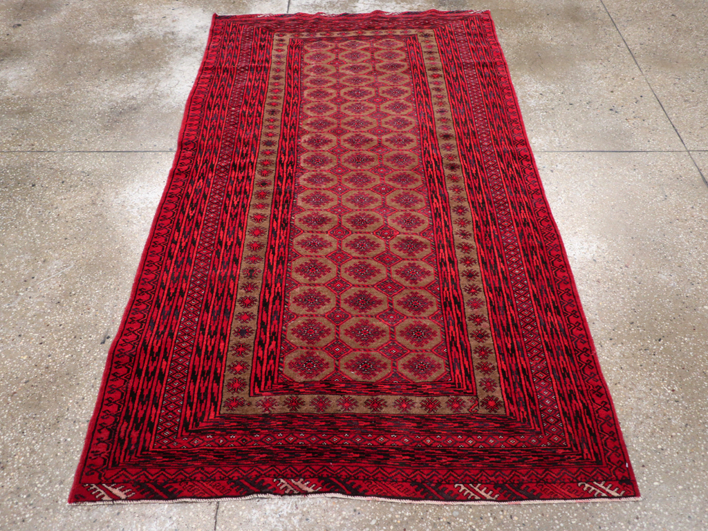 Vintage Turkoman Rug, No.27097 - Galerie Shabab