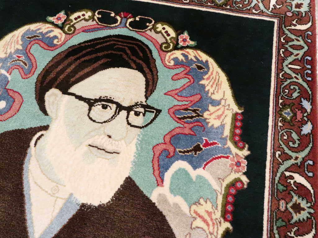 Persian Pictorial Tabriz Rug, No.27100 - Galerie Shabab