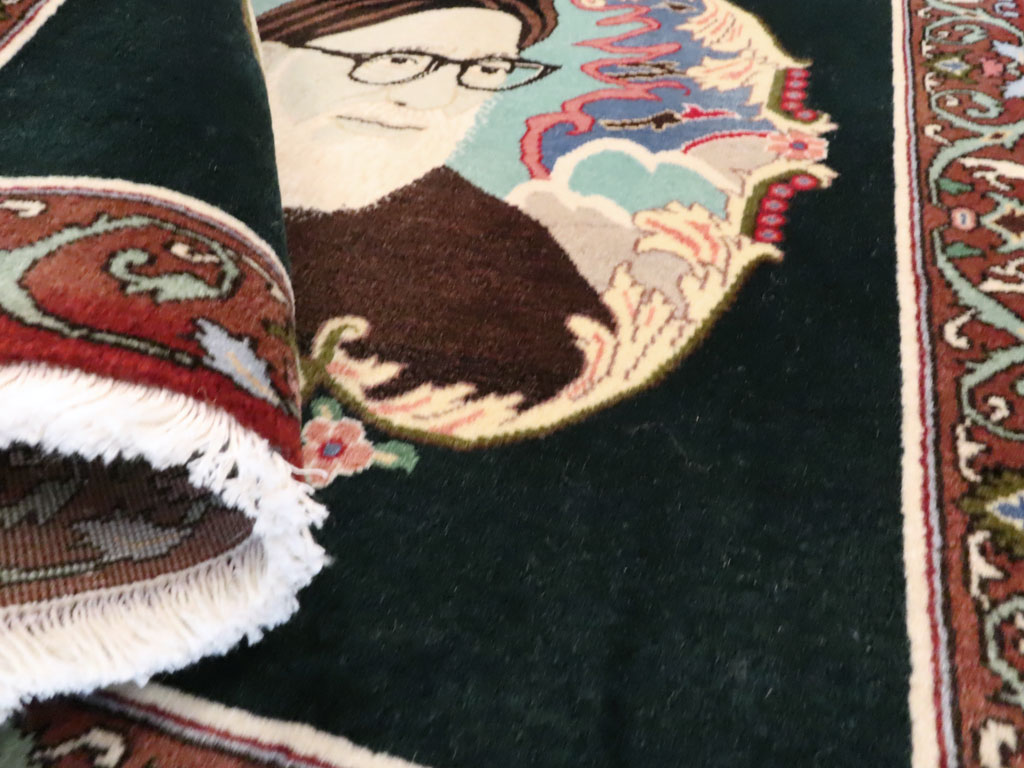 Persian Pictorial Tabriz Rug, No.27100 - Galerie Shabab