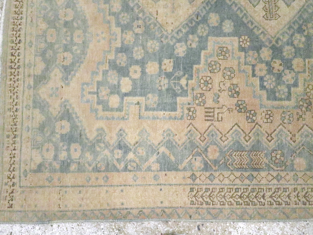 Vintage Persian Afshar Accent Rug, No.27194 - Galerie Shabab