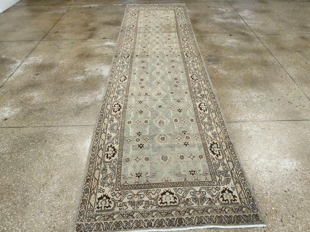 Vintage Persian Malayer Runner, No.27204 - Galerie Shabab
