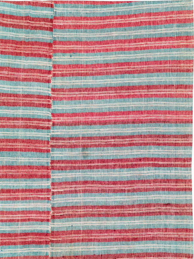 Vintage Turkish Flatweave Kilim Accent Rug, No.27267 - Galerie Shabab