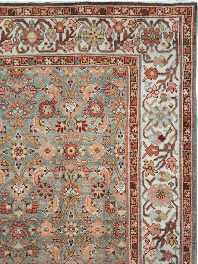 Vintage Persian Malayer Long Gallery Carpet, No.27291 - Galerie Shabab