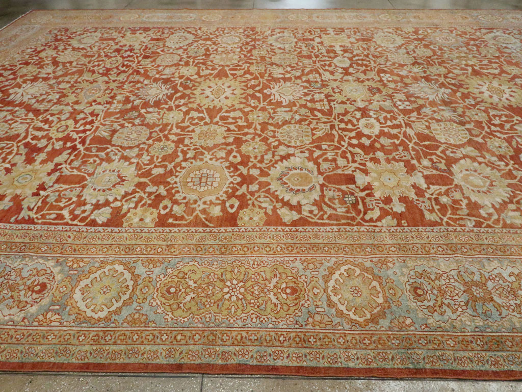 Antique Persian Mahal Carpet, No.27294 - Galerie Shabab
