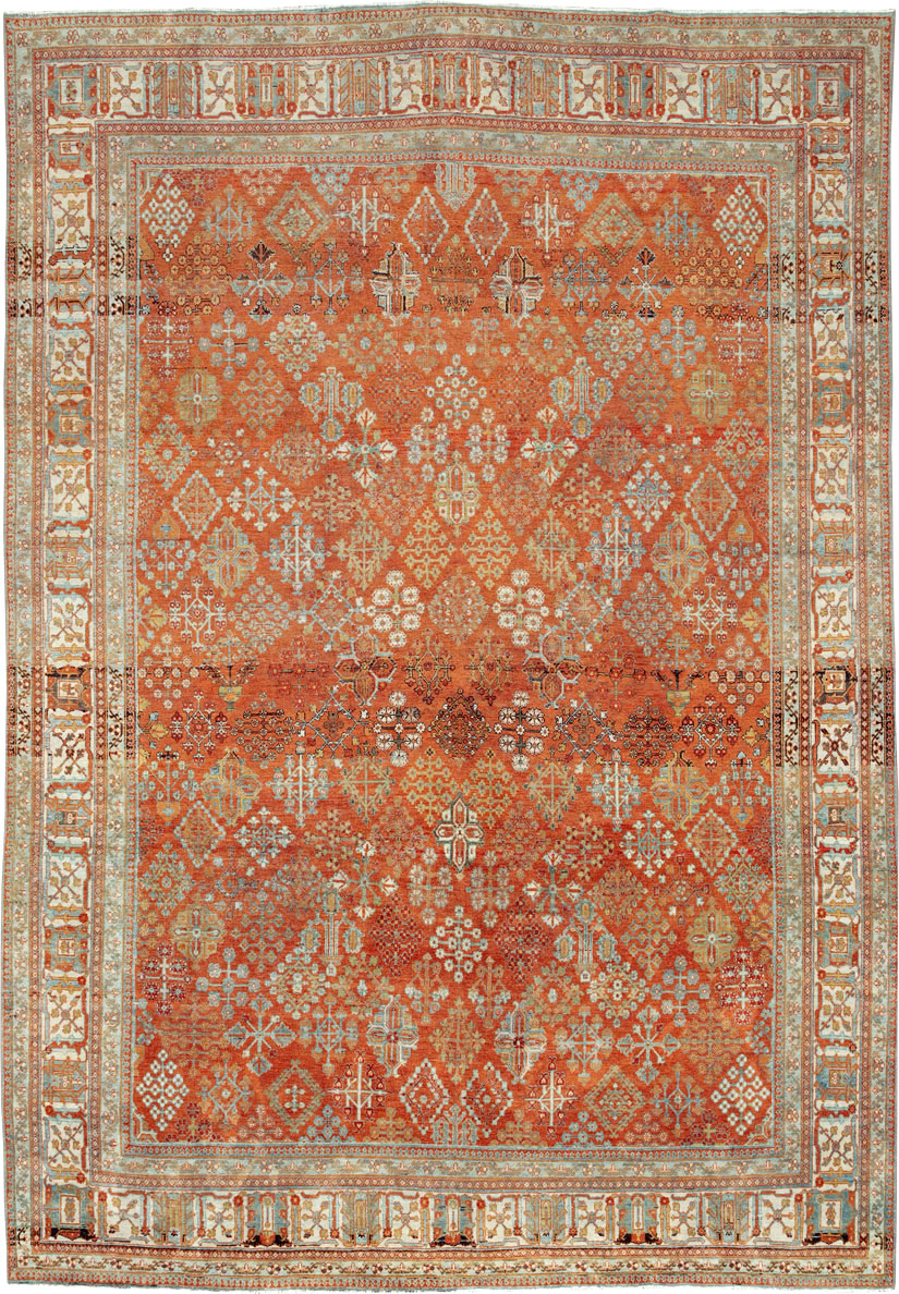 Vintage Persian Joshegan Rug, No.27297 - Galerie Shabab