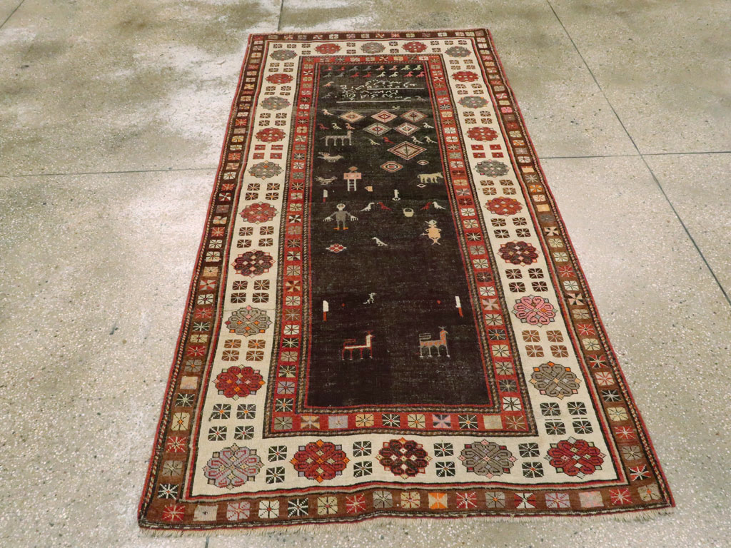 Antique Kurdish Rug, No.27317 - Galerie Shabab