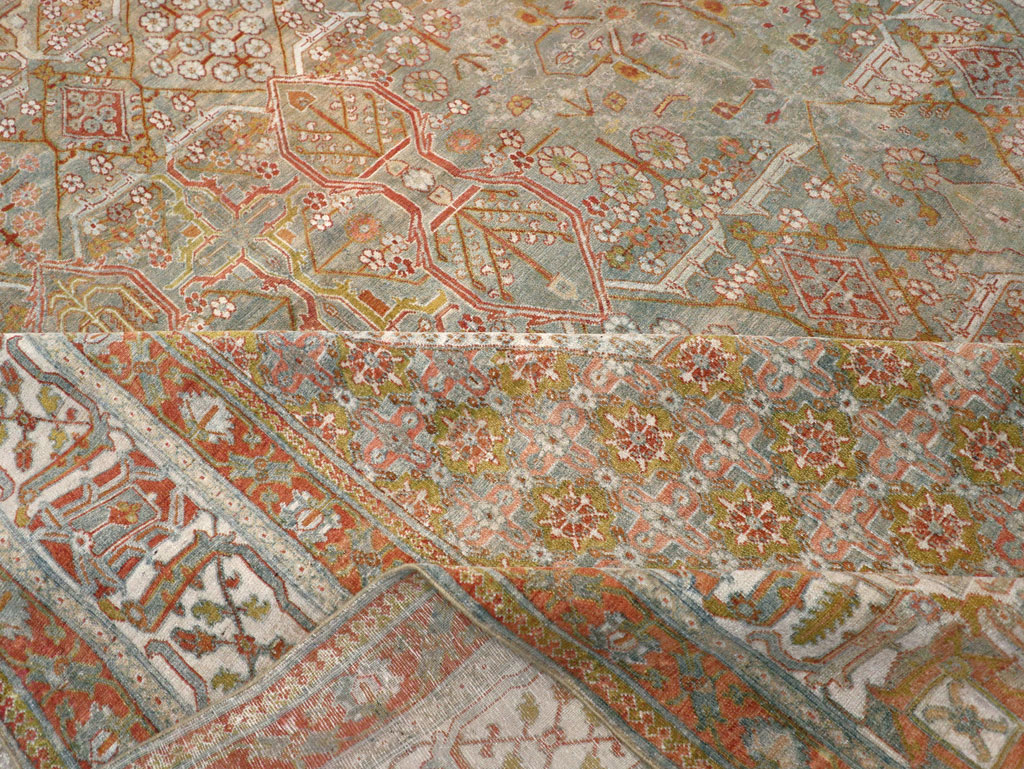 Antique Persian Joshegan Carpet, No.27337 - Galerie Shabab
