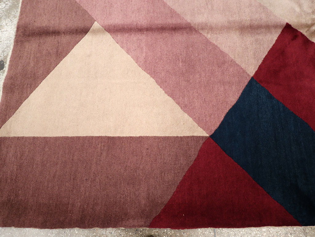 Vintage Chinese Art Deco Rug, No.27360 - Galerie Shabab