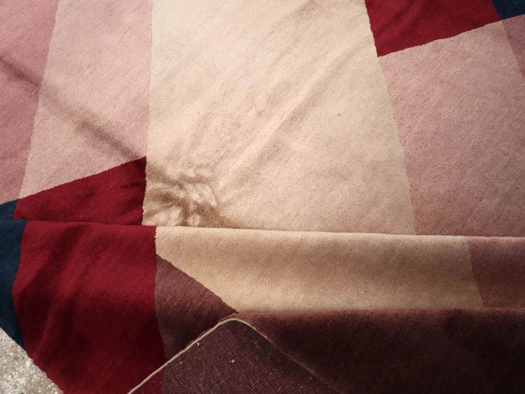 Vintage Chinese Art Deco Rug, No.27360 - Galerie Shabab