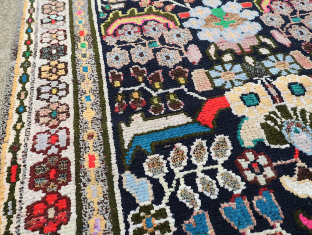 Vintage Hamadan Runner, No.27400 - Galerie Shabab