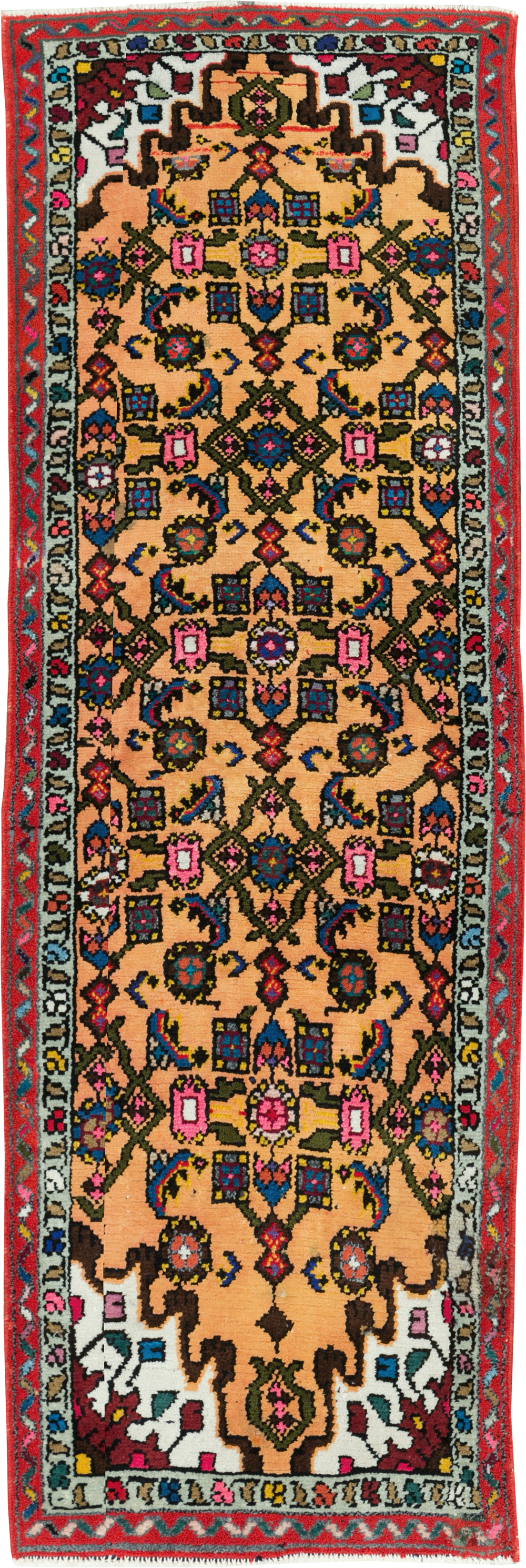Vintage Persian Hamadan Rug, No.27429 - Galerie Shabab
