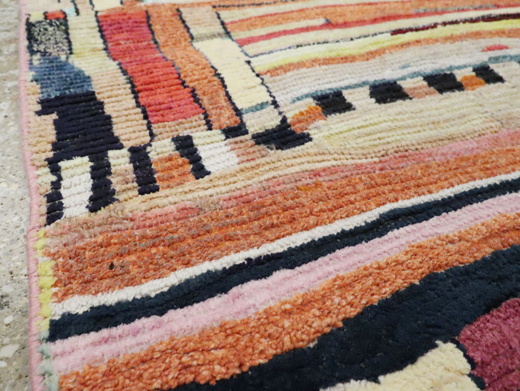 Vintage Persian Gabbeh Rug, No.27445 - Galerie Shabab