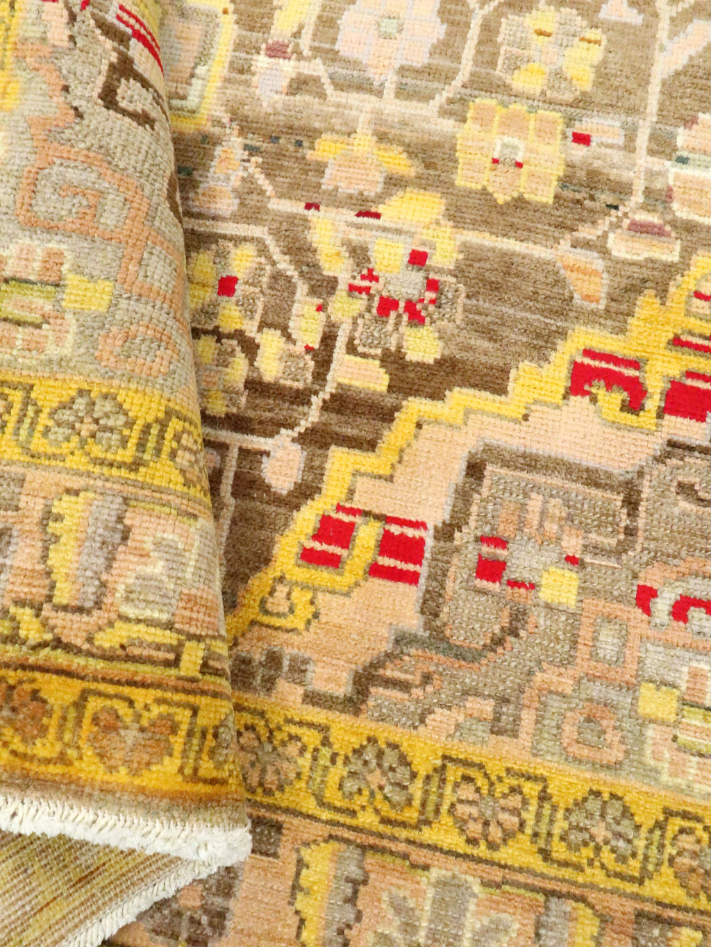 Vintage Persian Hamadan Rug, No.27449 - Galerie Shabab