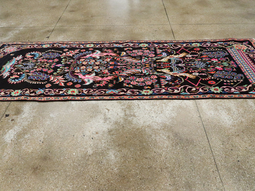 Vintage Persian Hamadan Rug, No.27465 - Galerie Shabab