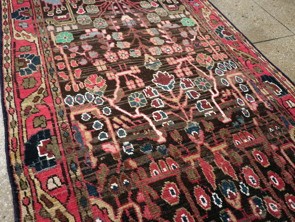 Vintage Persian Hamadan Rug, No.27466 - Galerie Shabab