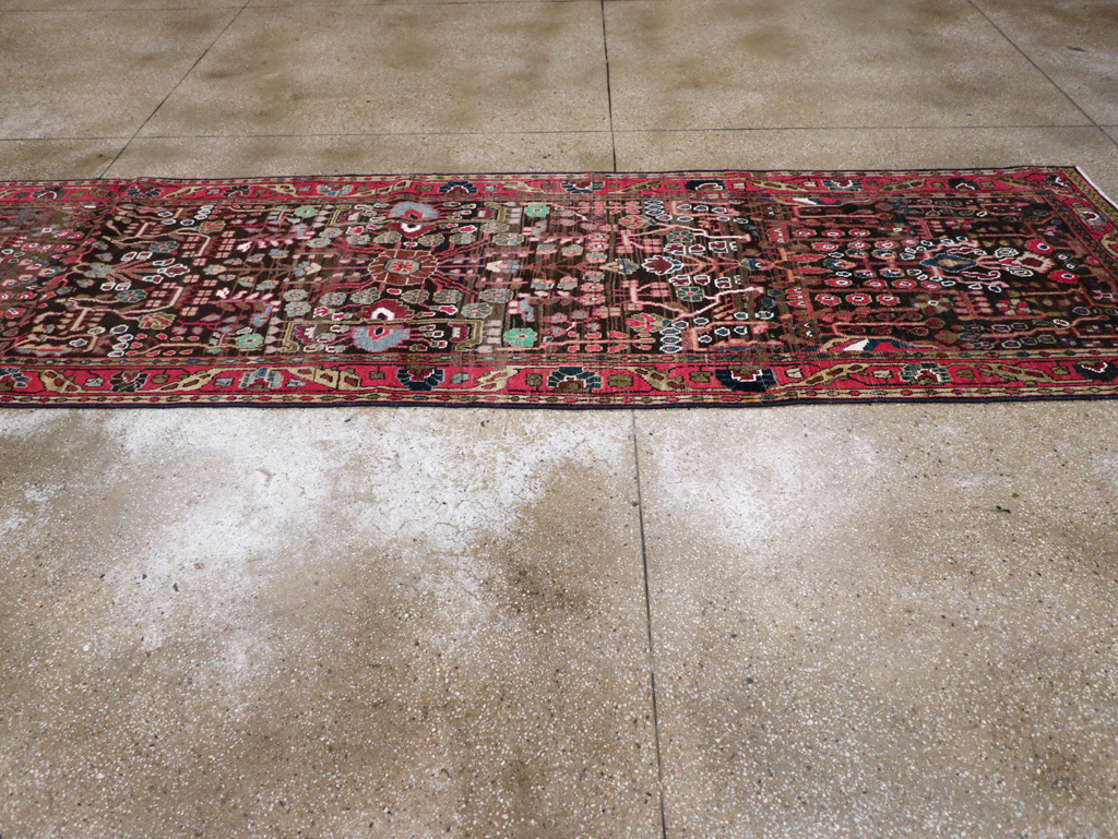 Vintage Persian Hamadan Rug, No.27466 - Galerie Shabab