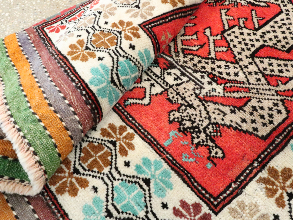 Tribal Persian Baluchi Pictorial Rug, No.27499 - Galerie Shabab