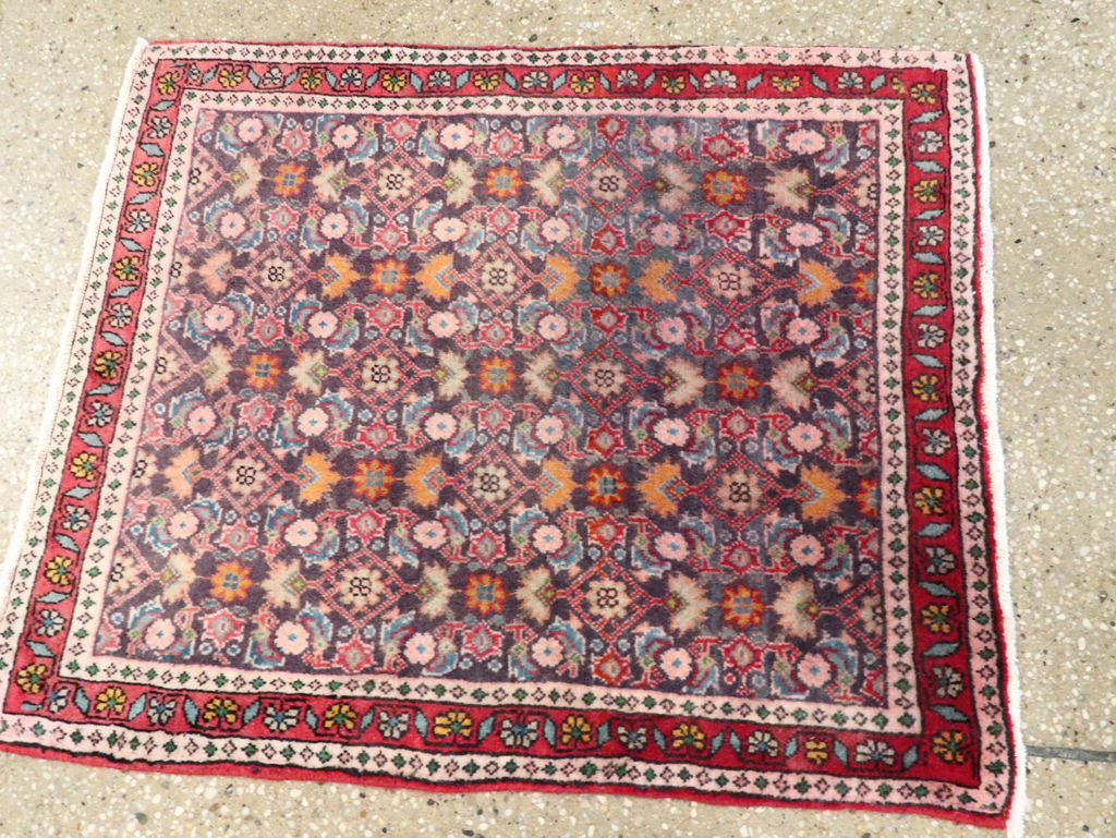 Vintage Persian Tabriz Rug (Pair: 2 of 2), No.27504 - Galerie Shabab