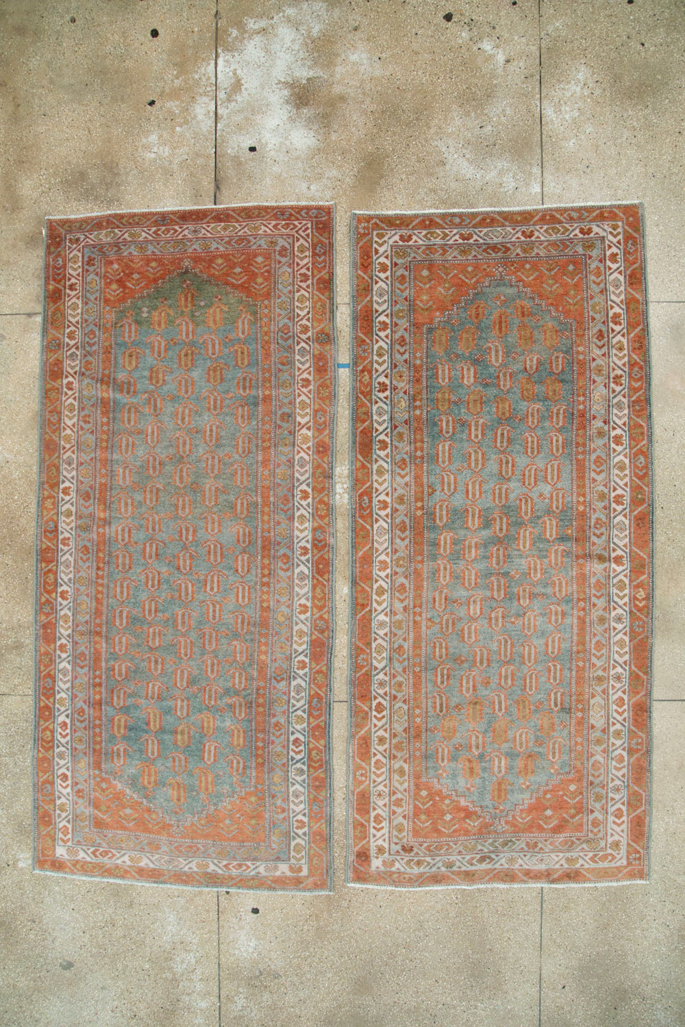 Antique Persian Malayer Runner (Pair: 2 of 2), No.27530 - Galerie Shabab