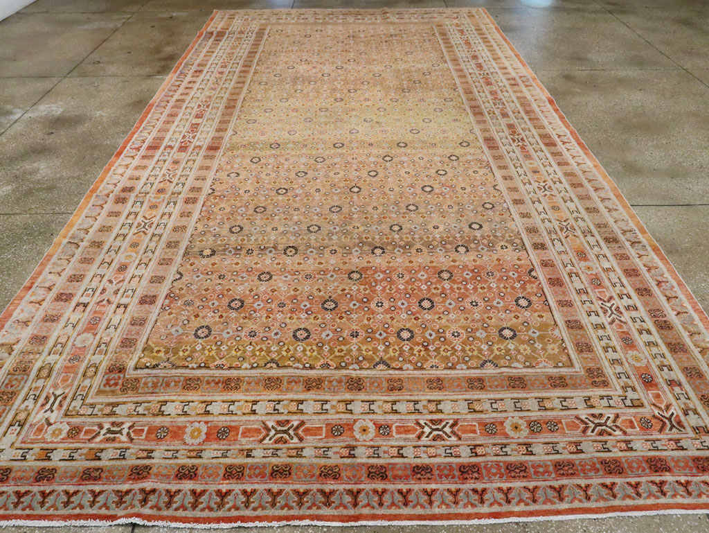 Antique East Turkestan Khotan Gallery Carpet, No.27573 - Galerie Shabab