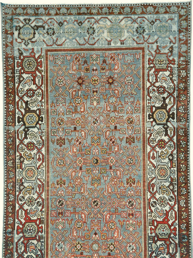 Vintage Persian Malayer Runner (Pair: 1 of 2), No.27596 - Galerie Shabab