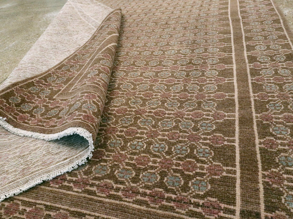 Vintage Persian Malayer Gallery Carpet, No.27613 - Galerie Shabab