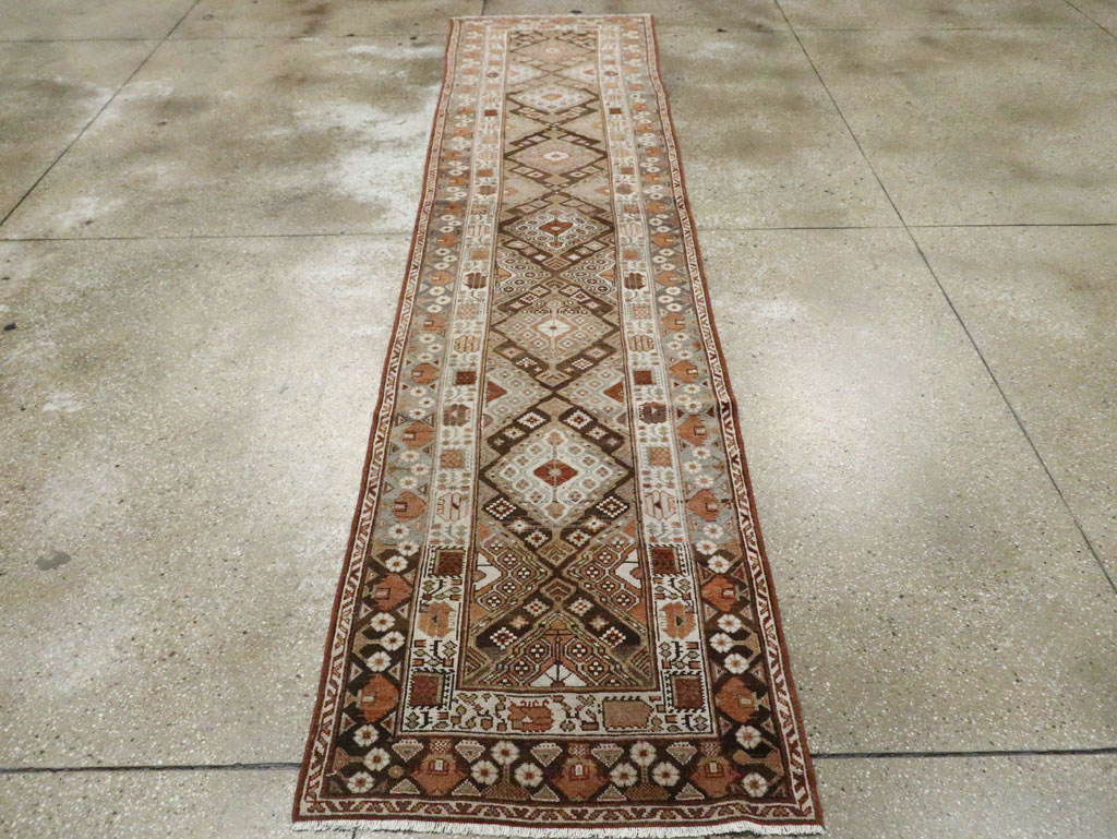Vintage Persian Malayer Runner, No.27806 - Galerie Shabab